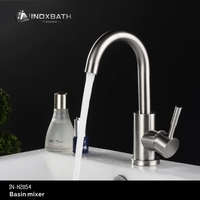 Robinet de lavabo monotrou pour eau chaude et froide pour salle de bain