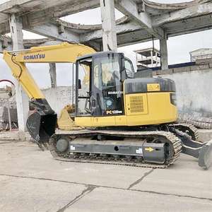 Goede Heide Gemaakt In Japan Originele Kleur 13 Ton Met Lemmet Gebruikt Japan Komatsu Pc128us Graafmachine Te Koop - Product Image 2