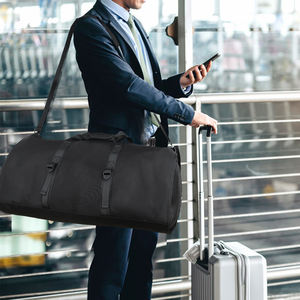 Sacs de voyage personnalisés Sac de sport 65L pour hommes Sacs de <span class=keywords><strong>week</strong></span>-<span class=keywords><strong>end</strong></span> pliables pour femmes et hommes avec bandoulière réglable - Product Image 2