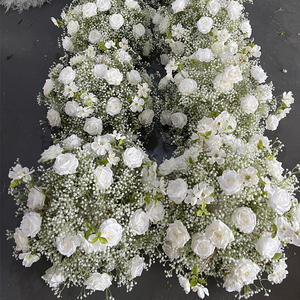 Bola de tela de flores de boda de alta calidad, centro de mesa, Bola de flores artificiales de 50cm para decoración de eventos - Product Image 1