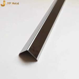 EX730 Stainless Steel Tile Trim <b>Corner</b> Edge Profile for Wall and Floor Tile Decoration Metal L Shape - Product Image 1