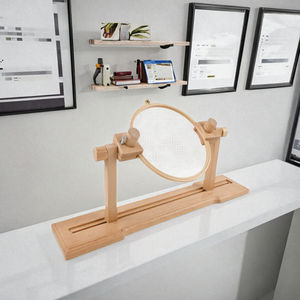 Marco <span class=keywords><strong>de</strong></span> <span class=keywords><strong>Bordado</strong></span> Rectangular <span class=keywords><strong>Práctico</strong></span> <span class=keywords><strong>de</strong></span> Madera Maciza para Herramientas <span class=keywords><strong>de</strong></span> Costura DIY - Product Image 2