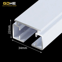 Haute qualité S vague rideau Rail maître transporteur pliable incurvé électrique rideau piste cornerable maître transporteur accessoires