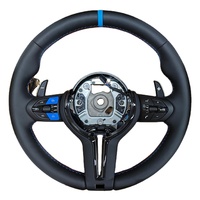 Volant sport en cuir avec boutons bleus M1 M2 pour BMW F01 F06 F10 F11 F15 F20 F22 F30 F36 M3 F80 M4 F82 M5 F90 E90 E92