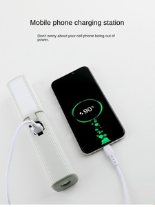 Lámpara de camping al aire libre recargable portátil de 2000mAh, linterna de camping de tienda telescópica con carga móvil - Product Image 2