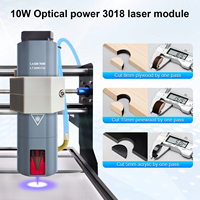 Module laser de gravure LASER TREE 80W, puissance optique 10W, tête de routeur CNC, machine de gravure et de fraisage CNC, découpeuse de bois, kit complet