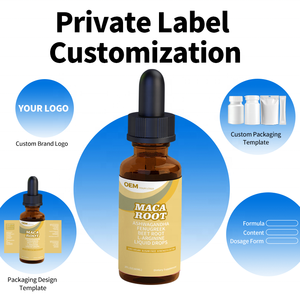 Gotas Líquidas de Raíz de Maca OEM para Energía y Resistencia Masculina, MOQ Bajo, Fabricante con MOQ Flexible, Lanzamiento Rápido, Certificado cGMP COA - Product Image 2