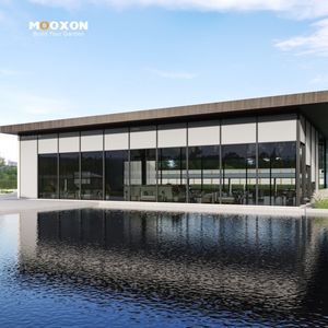 Stores motorisés sur mesure de <span class=keywords><strong>grande</strong></span> taille pour l'extérieur, imperméables, coupe-vent, protection UV, occultants pour balcon et terrasse - Product Image 6