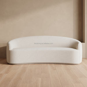 फेली लक्जरी आधुनिक दो सीट फैब्रिक सोफा अपार्टमेंट और घर के फर्नीचर के लिए एक कमरे - Product Image 2