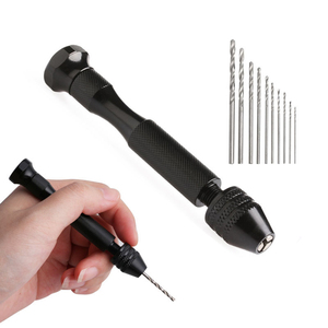 Mini taladro eléctrico profesional juego con accesorios y broca de acero de  alta velocidad. Recomendado para trabajos de electró