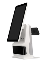 WUXIN 11.6/15.6 Kiosco de Autoservicio para Pedidos de Comida en Restaurantes, Pantalla Táctil, Código QR, Impresora Térmica de 58 mm, Compatible con SDK, CN/GUA
