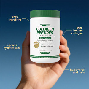 Oem ODM tùy chỉnh bán chạy nhất collagen peptide Bột bổ sung cho người lớn da tóc móng tay khớp tiêu hóa sức khỏe - Product Image 4