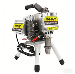 Pulvérisateur industriel sans air haute pression 1800W avec prise personnalisée, moteur sans balais 3,2L/min, tuyau de 15M, machine de pulvérisation de peinture en gros - Product Image 1