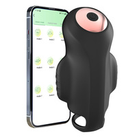 APP Penis-Trainer für Männer aus ABS-Silikon-Material, ein Männliches Massage- und Rollenspiel-Zubehör