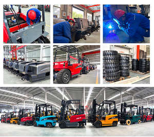 इनडोर आउटडोर लॉजिस्टिक्स इलेक्ट्रिक फोर्कलिफ्ट के लिए ठोस टायर के साथ टी इलेक्ट्रिक फोर्कलिफ्ट 1.0 टी इलेक्ट्रिक फोर्कलिफ्ट - Product Image 6