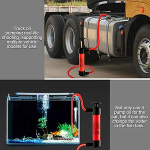 Bomba de transferencia manual multifuncional para automóvil, extractor e inflador de gasolina y líquidos, al por mayor - Product Image 4
