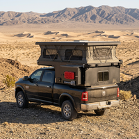 AIWEIYA pour Ram Compatible, caravane de voyage légère pour 4 personnes, imperméable, en aluminium et acier inoxydable, design moderne, charge utile de 550 kg