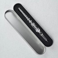 Boîte à outils en métal à couvercle rabattable avec logo personnalisé et insert en mousse, à prix abordable, pour aiguilles à acné, points noirs, ou comme boîte cadeau ou boîte à stylos en métal