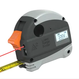 Hot digital distance laser tape measure light measuring tape