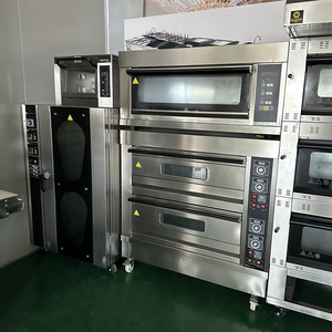 Hornos usados Guangzhou 3 cubiertas 6 bandejas cocina comercial <span class=keywords><strong>horno</strong></span> de <span class=keywords><strong>Gas</strong></span> máquina de panaderí<span class=keywords><strong>a</strong></span> equipo para hornear pan pastel cubierta <span class=keywords><strong>horno</strong></span> - Product Image 1
