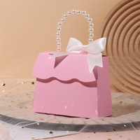Nouvelles boîtes à bonbons de mariage, boîtes cadeaux de mariage, sacs à main en perles, pochettes à bonbons, personnalisation sur mesure en usine
