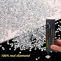 Limo 0.03ct - 0.22ct Filled Lab 1.8-3.9mm Yuvarlak HPHT Laboratuvarda Yetiştirilmiş Gevşek Elmaslar Renk E Toptan Satış