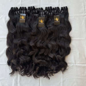 ผมดิบมัดผมมนุษย์แบบตรงผมลอนธรรมชาติแบบบราซิล - Product Image 1