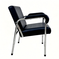 Chaise de station de shampooing rabattable, portable, pour salon de coiffure,