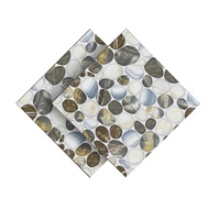 Carreaux de céramique rustiques aspect pavé poli balcon villa sol extérieur antidérapant 300x300mm carreaux de sol en céramique