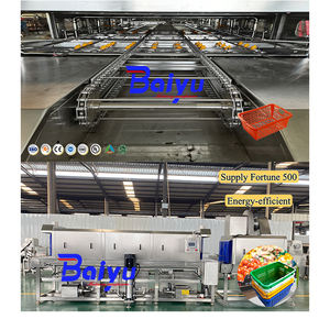 Máquina <span class=keywords><strong>Lavadora</strong></span> de Cajas, Limpieza con Agua Caliente para Residuos de Grasa y Aceite, Equipo de Lavado de Alta Presión, Limpieza de Cajas de Plástico - Product Image 3