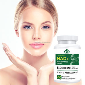 Suplemento de Vitamina NAD+ Resveratrol Coenzima Q10 para Mejorar la Energía Celular y Combatir el Envejecimiento, 60 Cápsulas, Unisex, Adultos - Product Image 4