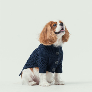 Qiqu Pet Supplier, nouveau pull en tricot pour <span class=keywords><strong>chien</strong></span> personnalisé, design original, pour <span class=keywords><strong>King</strong></span> <span class=keywords><strong>Charles</strong></span> Spaniel, Husky, <span class=keywords><strong>chien</strong></span> de compagnie, jersey pour <span class=keywords><strong>chien</strong></span>, vêtements pour chiot - Product Image 4