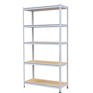 Aochen 5 lớp ráp thép và gỗ kho lưu trữ giá rẻ xếp chồng kệ - Product Image 5