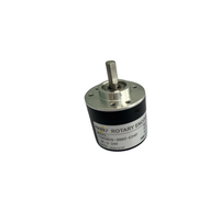 Encoder Rotary AB 2-Fase 100ppr 38mm Shaft 6mm Tegangan 24V 3806-100BM-G5-24C Inkremental Diameter 38mm untuk Encoder