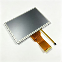 Untuk Modul LCD TFT 7 Inci Dengan Layar Sentuh Resistif 4-Kabel Antarmuka RGB 800*480 Panel Layar Industri