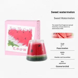Kit de Materiales para Hacer Velas Aromáticas con Arena Pintada, Regalo Original para Cumpleaños y Bodas, Cera de Aromaterapia - Product Image 5