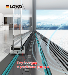Eloyd Customized Australian Standard Double Glazed Sliding <strong>Door</strong> Modern New <strong>Design</strong> Glass Windows <strong>Doors</strong> for Exterior Application - Product Image 6