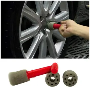 ऑटो क्लीनिंग किट व्हील टायर आंतरिक बाहरी ब्रश के लिए व्हील ब्रश कार डिटेलिंग ब्रश