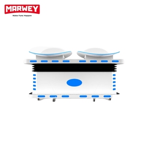 เครื่องเล่นเกมส์เสมือนจริง Marwey 2 ที่นั่ง สกีสไลด์ <span class=keywords><strong>VR</strong></span> จำลองการเล่นสกีเสมือนจริง และเกมส์อาร์เคดเสมือนจริง - Product Image 3
