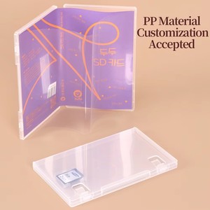 वीशेंग प्लास्टिक वाटरप्रूफ एसडी कार्ड सुरक्षात्मक बॉक्स स्पष्ट एसडी कार्ड धारक sddc कार्ड धारक sdxc कार्ड स्टोरेज केस - Product Image 4