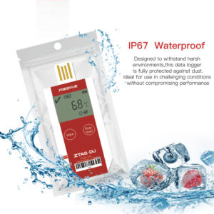 เครื่องบันทึกอุณหภูมิแบบใช้แล้วทิ้งพร้อมหน้าจอ ความแม่นยำสูงสำหรับการติดตามโซ่ความเย็นในการขนส่งยาและอาหาร - Product Image 5