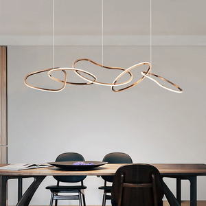 Luminaires suspendus modernes à LED pour salle à manger, cuisine, <span class=keywords><strong>Lustre</strong></span> de décoration, lampe de <span class=keywords><strong>Lustre</strong></span>, barre intérieure, luminaires suspendus - Product Image 4