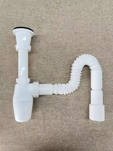 Trung Quốc phong cách nhựa chai đôi bẫy với tràn Bồn Rửa Nhà Bếp cống chất thải - Product Image 5