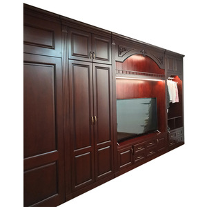 American Style Whole House Custom <b>Wardrobe</b> Solid Wood Bedroom Furniture QW-007 - Product Image 5