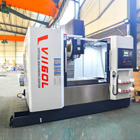 Pusat mesin vertikal CNC Tiongkok kualitas tinggi Vmc1160 dengan spindel Bt40