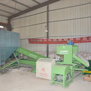 Semi-automatische Tire Recycling Crumb Rubber Machine/Rubber Band Verpletterende Rubber Power Apparatuur