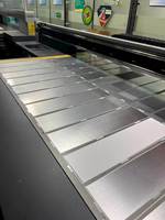 Panneau de signalisation routière réfléchissant personnalisé de qualité EGP, impression UV sur aluminium par transfert thermique, plaque métallique vierge pour sublimation
