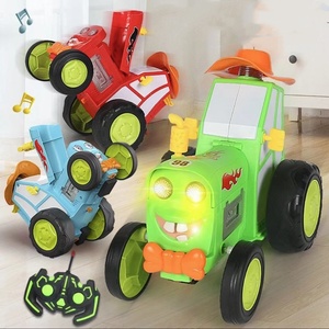 Voiture télécommandée Crazy Jump, voiture de cascade avec musique et lumière, mini voiture télécommandée infrarouge, camion qui marche debout, jouet pour enfants, cadeau - Product Image 2