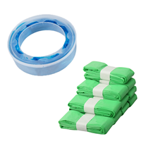 Recharges pour sacs à couches anti-odeurs, 3, 4, 8, 9, 10 paquets, étiquettes personnalisées, cartouches pour poubelles à couches, cassettes de recharge compatibles pour seaux à couches