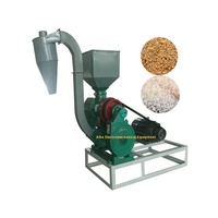 Mini machine professionnelle de décorticage de décortiqueuse d'orge de riz de 500 ~ 800 kg/h pour éplucher l'orge